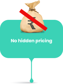 No Hidden Pricing